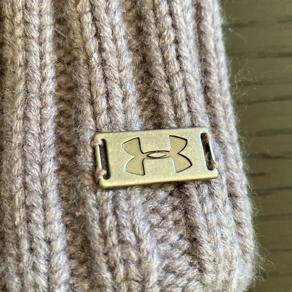 Under Armour Winter Cable Knit Hat Lilac Light Pastel Purple